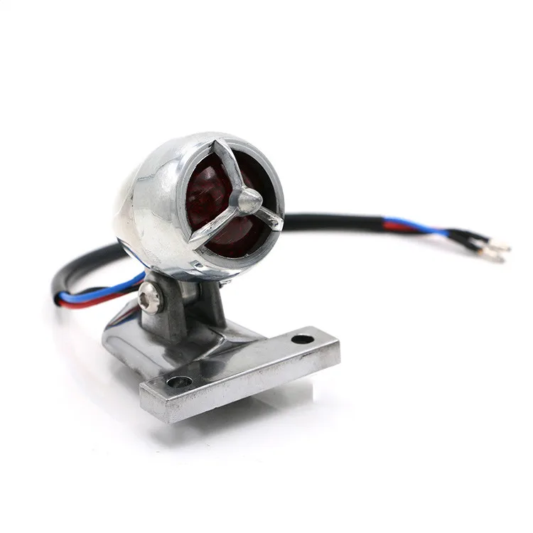 top quality chrome silver black motorbike red LED motorcycle tail light for harley cruise warning signal light moto brake light
top quality chrome silver black motorbike red LED motorcycle tail light for harley cruise warning signal light moto brake light