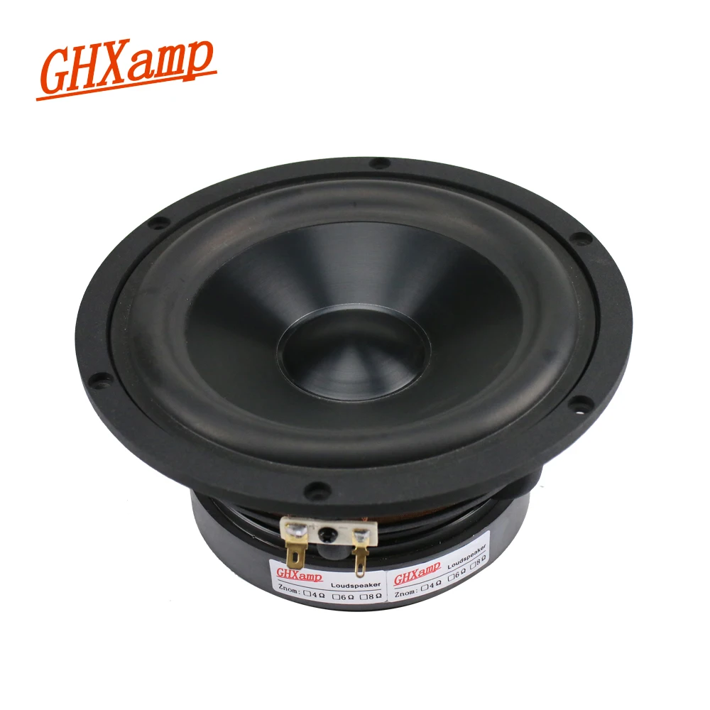 GHXAMP 6,5 дюймовый Средний сабвуфер Hi-Fi динамик Блок 40-60 Вт 176 мм Средний бас 4-8 Ом Колонка керамическая раковина литой алюминиевый корпус 1 шт.
GHXAMP 6,5 дюймовый Средний сабвуфер Hi-Fi динамик Блок 40-60 Вт 176 мм Средний бас 4-8 Ом Колонка керамическая раковина литой алюминиевый корпус 1 шт.