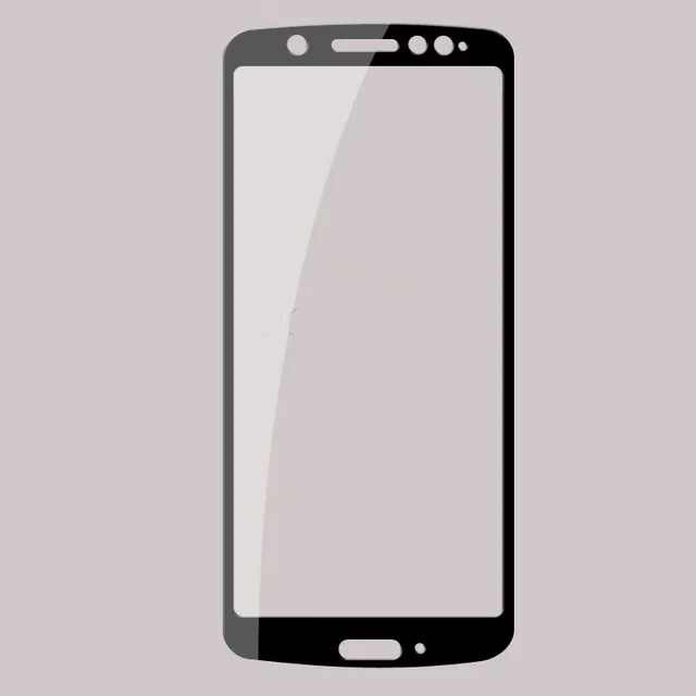 3D закаленное стекло для Motorola Moto G6 Полное покрытие экрана Взрывозащищенная