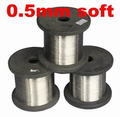 0.5mm 304 Stainless Steel Hot Rolled Cold Rolled Wire Bright Soft 100 meters jewelry wire
0.5mm 304 Stainless Steel Hot Rolled Cold Rolled Wire Bright Soft 100 meters jewelry wire