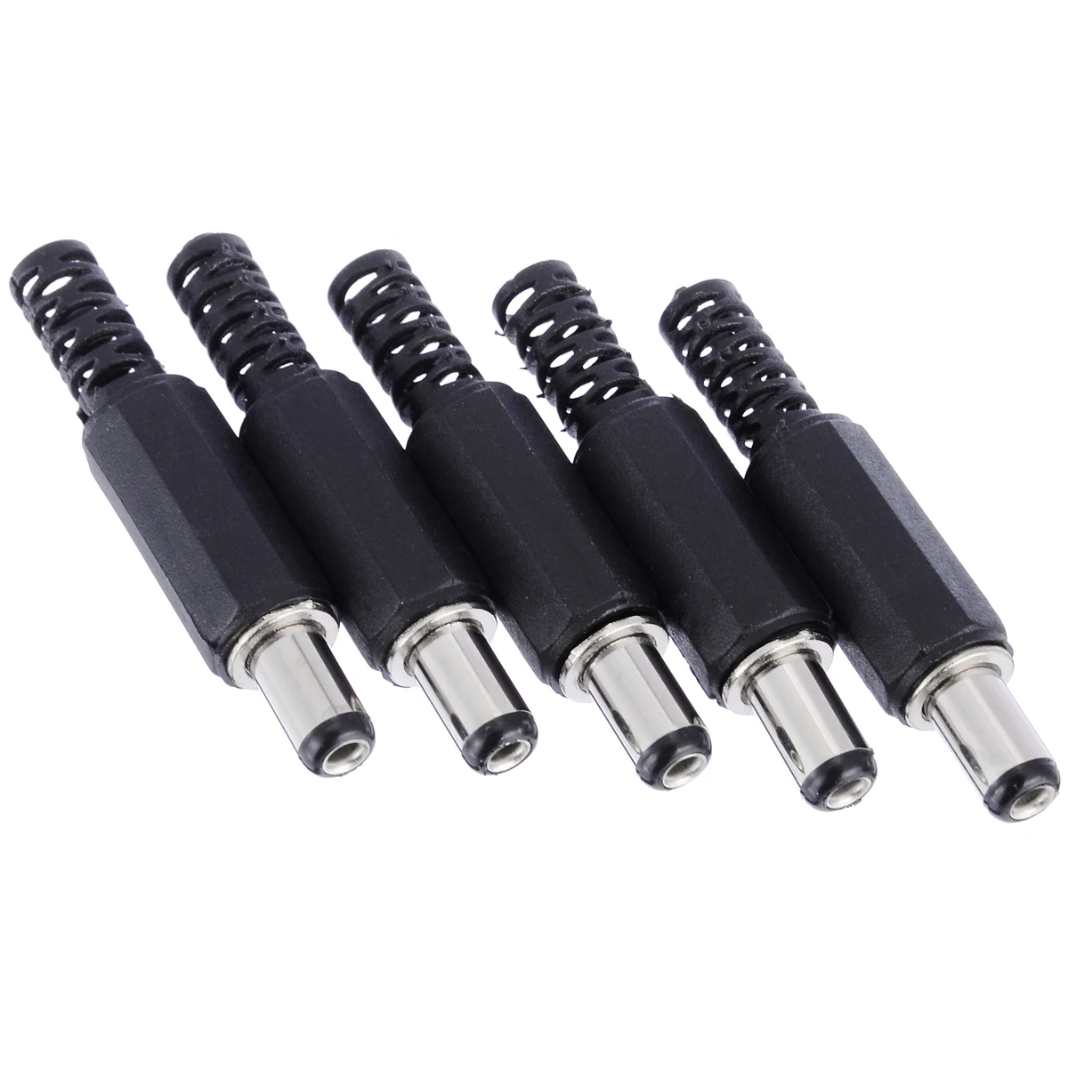 5 Set DC5521 DC Power Male + Female Connector Pair DC Power Plug Socket Adapter Jack Connector Size 2.1mm*5.5mm
5 Set DC5521 DC Power Male + Female Connector Pair DC Power Plug Socket Adapter Jack Connector Size 2.1mm*5.5mm
