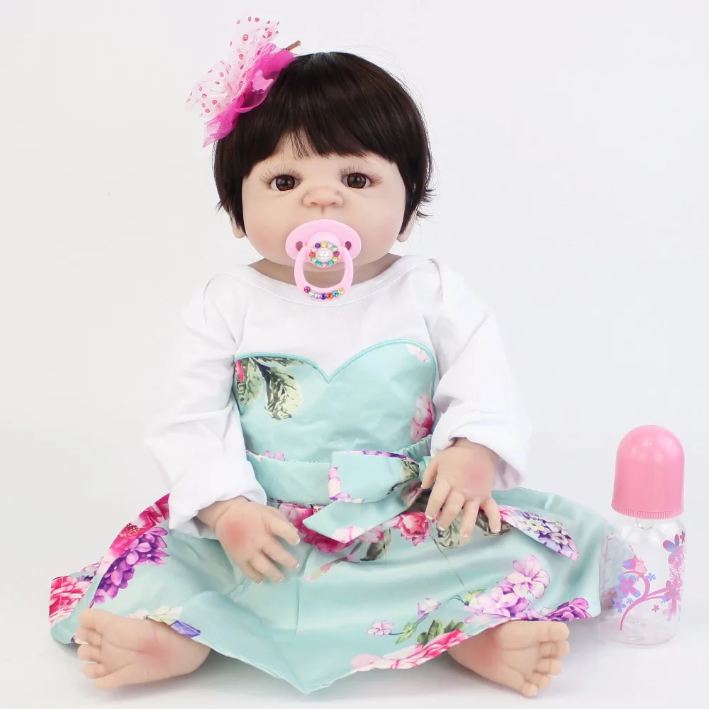 55 см полное Силиконовое боди Reborn Baby Doll игрушка как настоящая новорожденная принцесса Интерактивная кукла-Пупс Bebe кукла Bathe игрушка девушки ...
55 см полное Силиконовое боди Reborn Baby Doll игрушка как настоящая новорожденная принцесса Интерактивная кукла-Пупс Bebe кукла Bathe игрушка девушки ...