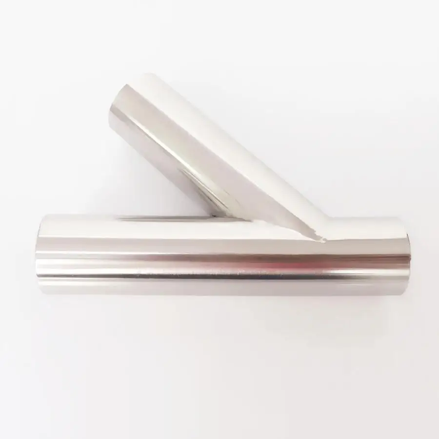 57mm 2.25" Pipe OD Butt Welding Oblique Y-Shaped 3 Way SUS 316L Stainless Sanitary Fitting Spliter Homebrew Beer Wine
57mm 2.25" Pipe OD Butt Welding Oblique Y-Shaped 3 Way SUS 316L Stainless Sanitary Fitting Spliter Homebrew Beer Wine