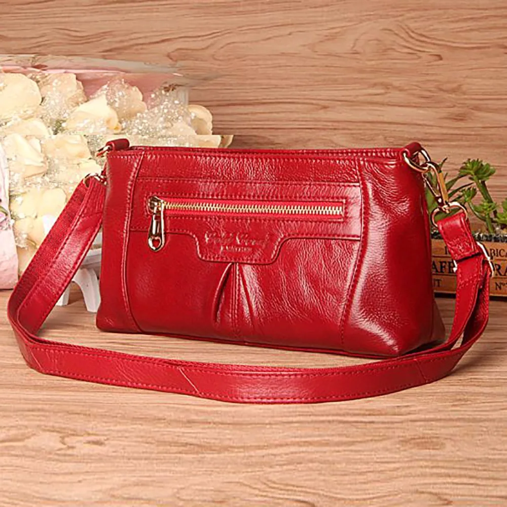 High Quality Genuine Leather Women Cross Body Bag Brand Famous Ladies Vintage Tote Handbag Female Small Messenger Shoulder Bags
High Quality Genuine Leather Women Cross Body Bag Brand Famous Ladies Vintage Tote Handbag Female Small Messenger Shoulder Bags