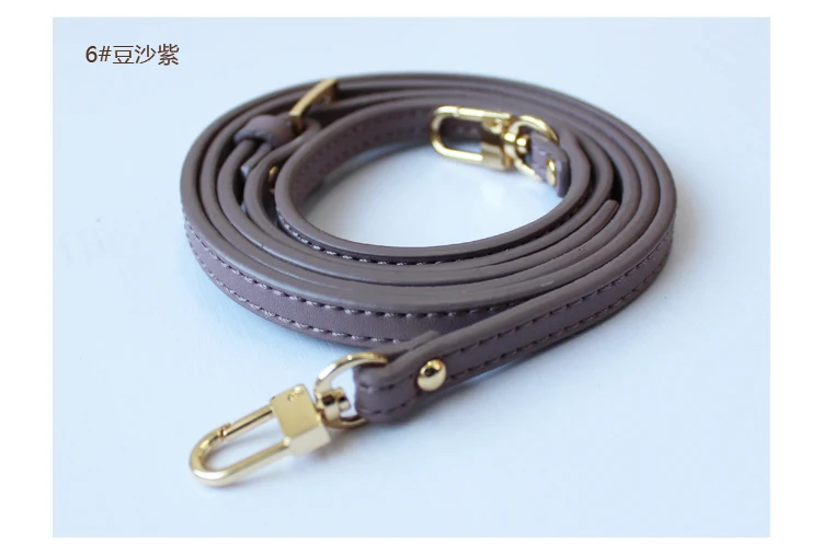 DIY Women Genuine Leather Bag Strap 0.9*125CM Bag Accessories Gold Hardware Adjustable crossbody strap Replacement
DIY Women Genuine Leather Bag Strap 0.9*125CM Bag Accessories Gold Hardware Adjustable crossbody strap Replacement