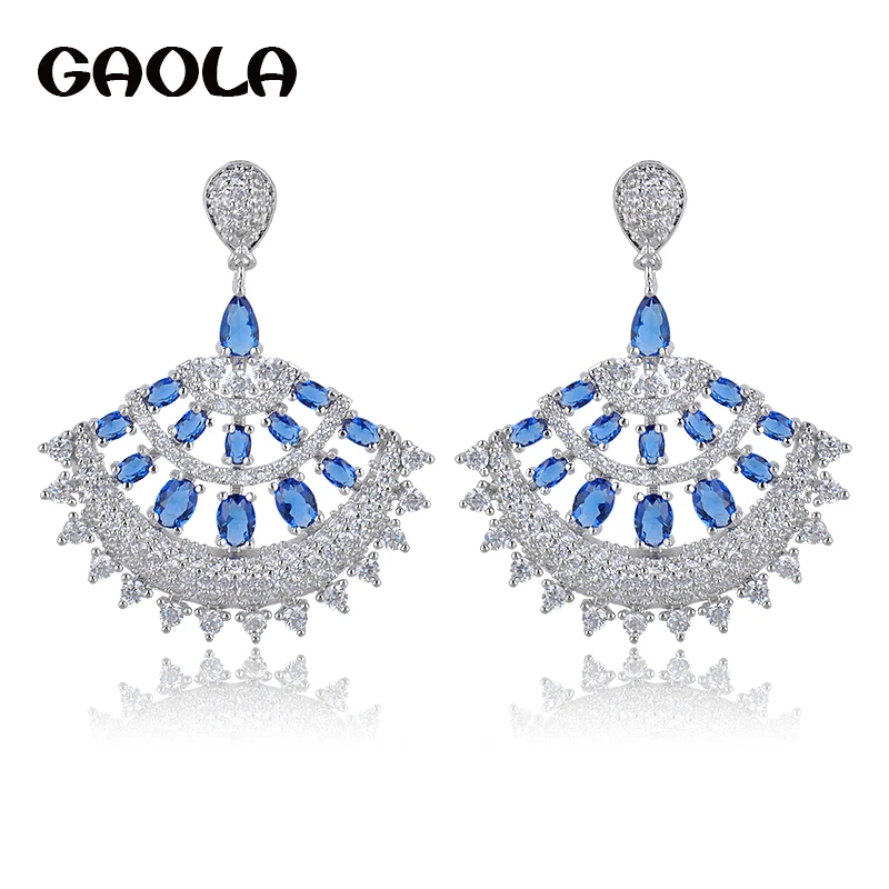 GAOLA Great Sector Design Clear Micro Pave Setting Flower Cubic Zirconia Dangle Earring GLE5419
GAOLA Great Sector Design Clear Micro Pave Setting Flower Cubic Zirconia Dangle Earring GLE5419