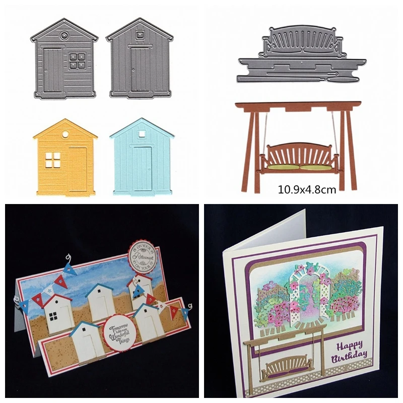 Cottage Door Swing Chair Metal Cutting Dies Stencil For DIY Scrapbooking Christmas Decorative Embossing Scrapbooking Craft Die
Cottage Door Swing Chair Metal Cutting Dies Stencil For DIY Scrapbooking Christmas Decorative Embossing Scrapbooking Craft Die