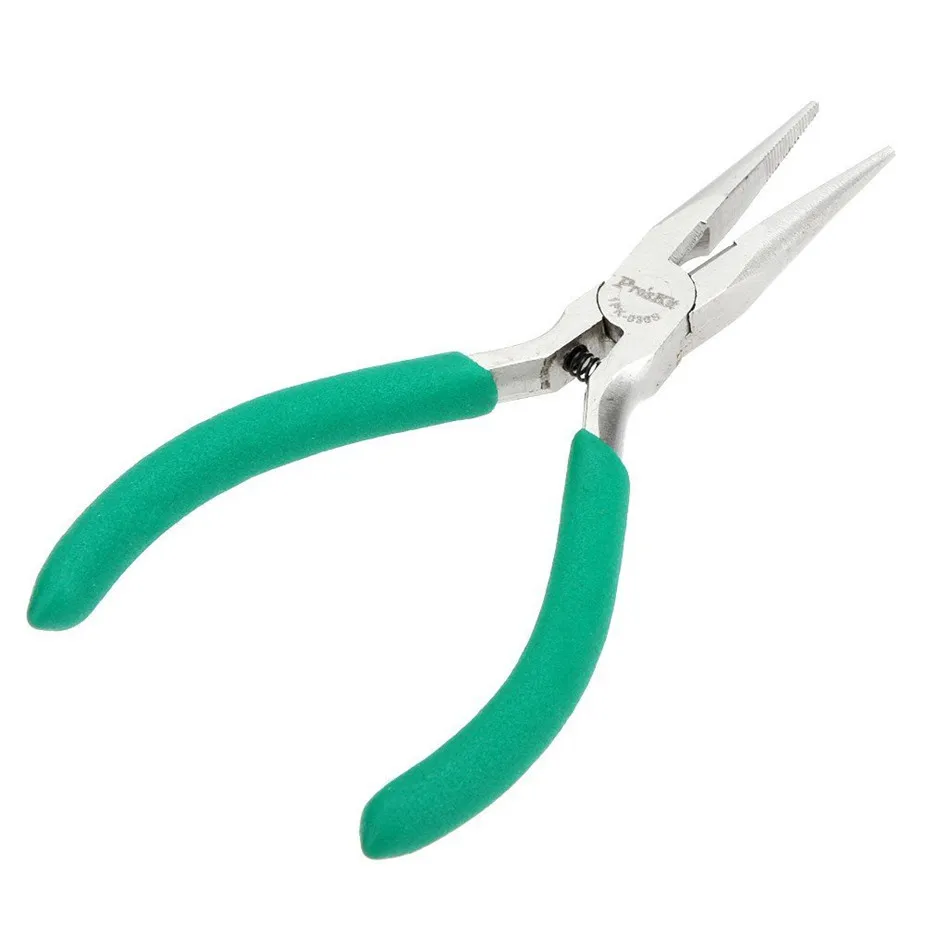 Hot 1PK-036S Long Nose Pliers Titanium Steel Needle Nose Pliers Cutter cutting tool Electronical Tools 136mm
Hot 1PK-036S Long Nose Pliers Titanium Steel Needle Nose Pliers Cutter cutting tool Electronical Tools 136mm