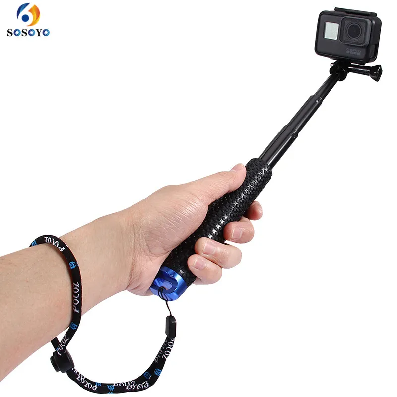19 Inch Extendable Selfie Stick Action Camera Handheld Monopod for GoPro HERO 8 7 6 5 4 xiaomi Yi Camera Accessories
19 Inch Extendable Selfie Stick Action Camera Handheld Monopod for GoPro HERO 8 7 6 5 4 xiaomi Yi Camera Accessories