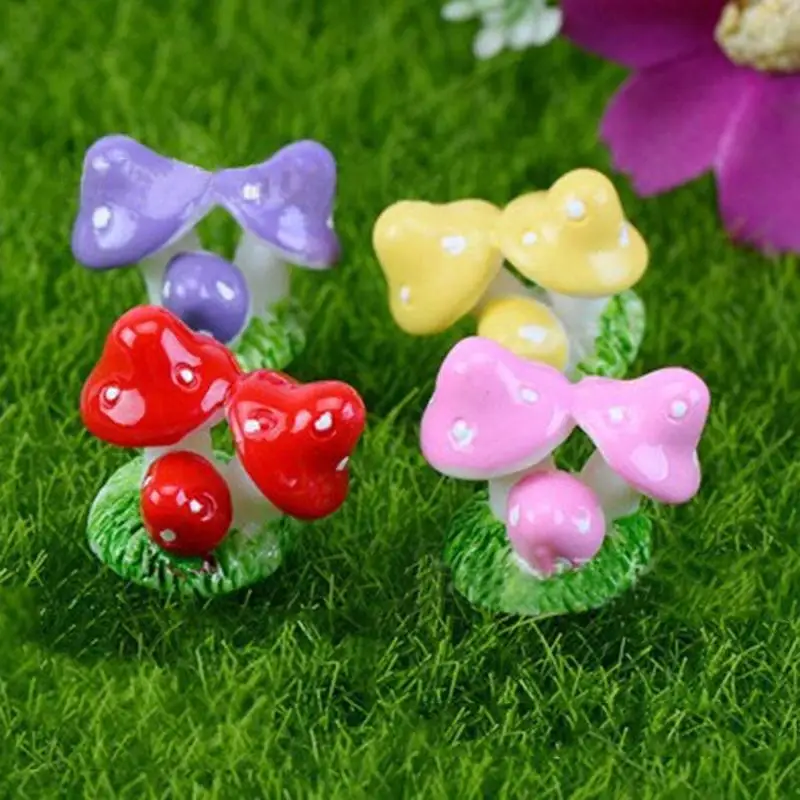 1 Pcs 4 Colors Cute Small Resin Mushrooms Fairy Garden Ornament Miniature Bonsai Plants Pots Fairy DIY Doll House Diy
1 Pcs 4 Colors Cute Small Resin Mushrooms Fairy Garden Ornament Miniature Bonsai Plants Pots Fairy DIY Doll House Diy