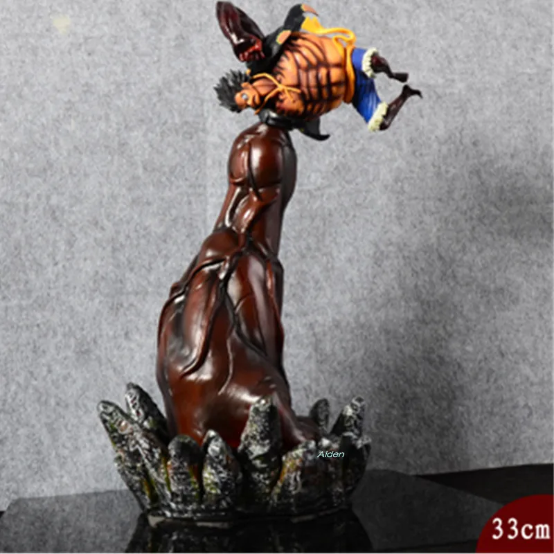 

13" ONE PIECE Statue The Straw Hat Pirates Bust Gear Fourth Luffy Full-Length Portrait Nightmare Luffy GK Action Figure BOX B646