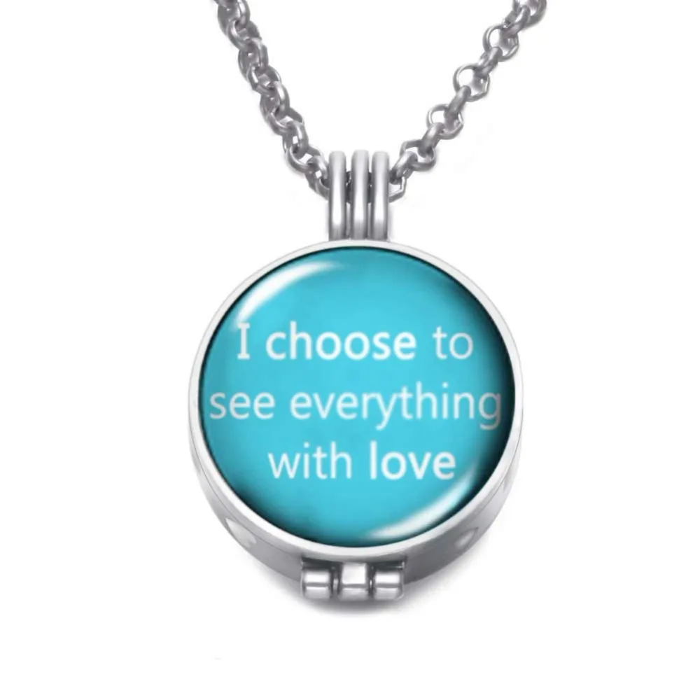 RoyalBeier 1PC 25mm Aromatherapy Pendant Essential Oil Diffuser Mixed Magnetic Outlet Air Conditioner Perfume Locket Necklace
RoyalBeier 1PC 25mm Aromatherapy Pendant Essential Oil Diffuser Mixed Magnetic Outlet Air Conditioner Perfume Locket Necklace
