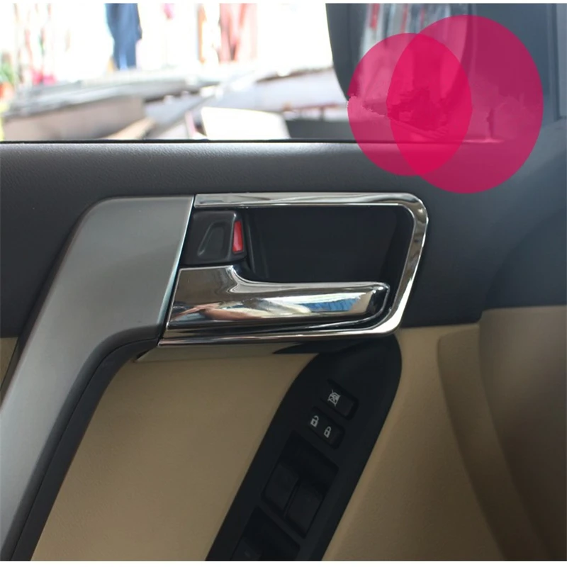 WELKINRY car cover For Toyota Prado FJ150 2010 2011 2012 2013 2014 2015 2016 2017 2018 ABS chrome interior door bowl handle trim
WELKINRY car cover For Toyota Prado FJ150 2010 2011 2012 2013 2014 2015 2016 2017 2018 ABS chrome interior door bowl handle trim