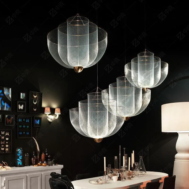 Modern Metal Chandelier Indoor Decor Silver Suspension LED Lamp For Living Room Dining Room Bedroom Lighting Chandelier PA0139
Modern Metal Chandelier Indoor Decor Silver Suspension LED Lamp For Living Room Dining Room Bedroom Lighting Chandelier PA0139