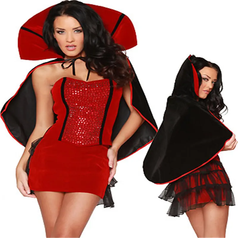 Women Halloween Red Devil Costume Sexy Witch Costume Adult Cosplay Demon Costumes Cosplay Fancy Dress W847041
Women Halloween Red Devil Costume Sexy Witch Costume Adult Cosplay Demon Costumes Cosplay Fancy Dress W847041