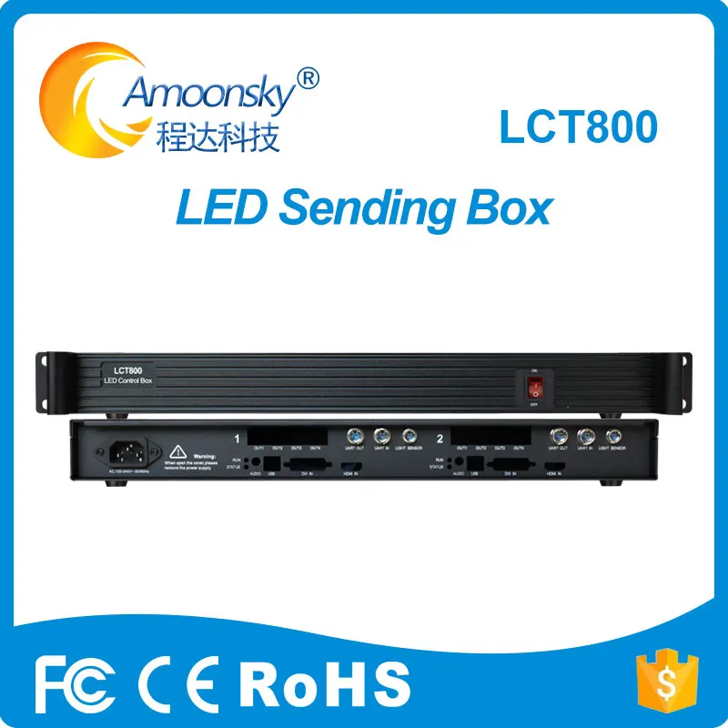 Amoonsky LCT800 Отправитель с 1HDMI 4 сетевым портом Поддержка 2 nova msd600 отправляющая карта для светодиодного ТВ-дисплея
Amoonsky LCT800 Отправитель с 1HDMI 4 сетевым портом Поддержка 2 nova msd600 отправляющая карта для светодиодного ТВ-дисплея