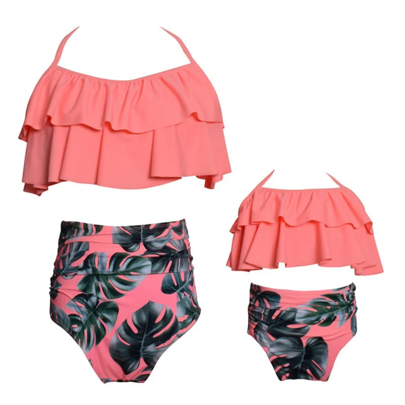 Family Matching Clothing Parenting Swimming Suit Printing Flower High Waist Bikini Mother Daughter Swimwear Family Look Summer
Family Matching Clothing Parenting Swimming Suit Printing Flower High Waist Bikini Mother Daughter Swimwear Family Look Summer