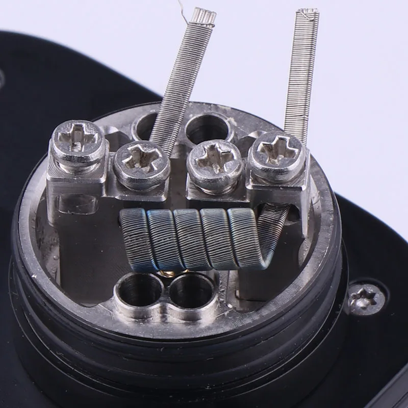 XFKM 50/100 pcs High Density Pre-built NI80 Premade Frameclapton Coil 3 Cores DIY Coil Heating alien clapton Coil Wire for rda
XFKM 50/100 pcs High Density Pre-built NI80 Premade Frameclapton Coil 3 Cores DIY Coil Heating alien clapton Coil Wire for rda
