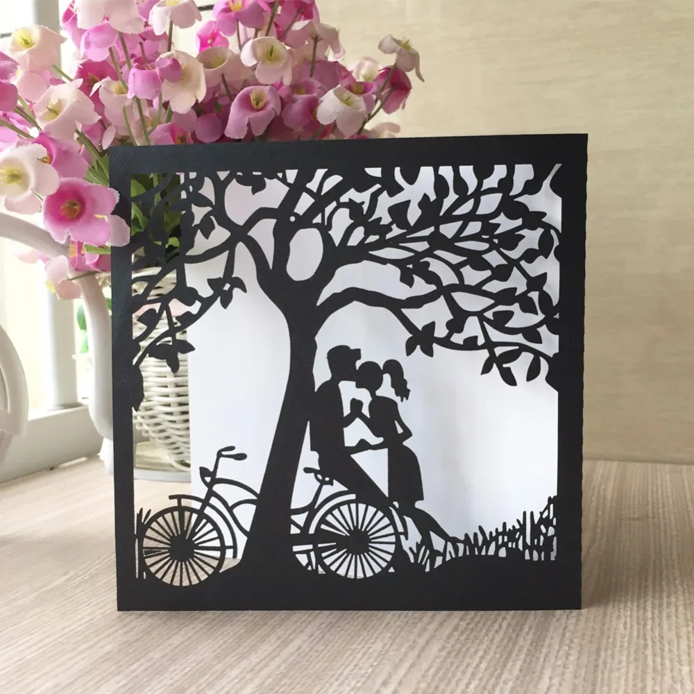 20pcs New Birthday Event Wedding Invitation Card Hollow Romantic Tree Laser Cut Wedding Party Guest Invitation Greeting Card
20pcs New Birthday Event Wedding Invitation Card Hollow Romantic Tree Laser Cut Wedding Party Guest Invitation Greeting Card