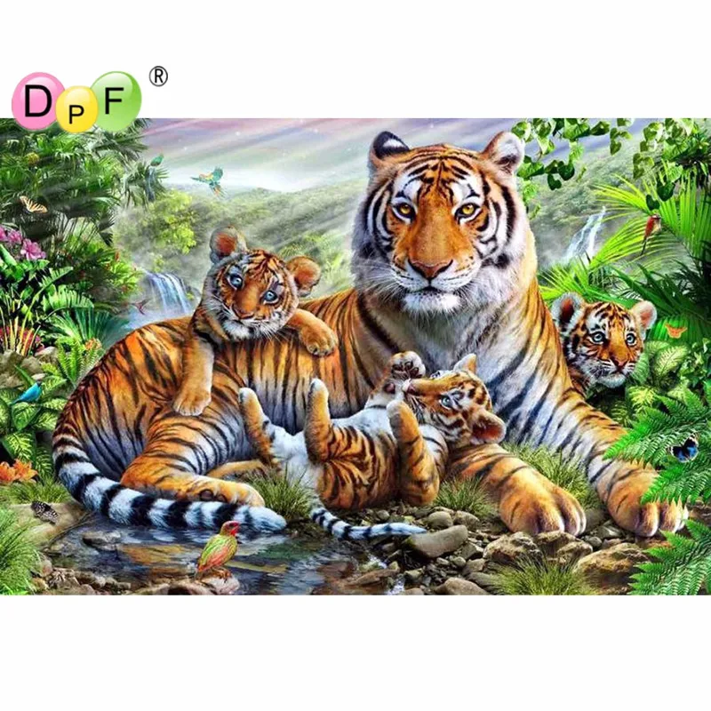 Happy tiger Diamond Painting Cross Stitch crafts Diamond Mosaic Square full Unfinished Embroidery Animal Decorative pictures
Happy tiger Diamond Painting Cross Stitch crafts Diamond Mosaic Square full Unfinished Embroidery Animal Decorative pictures