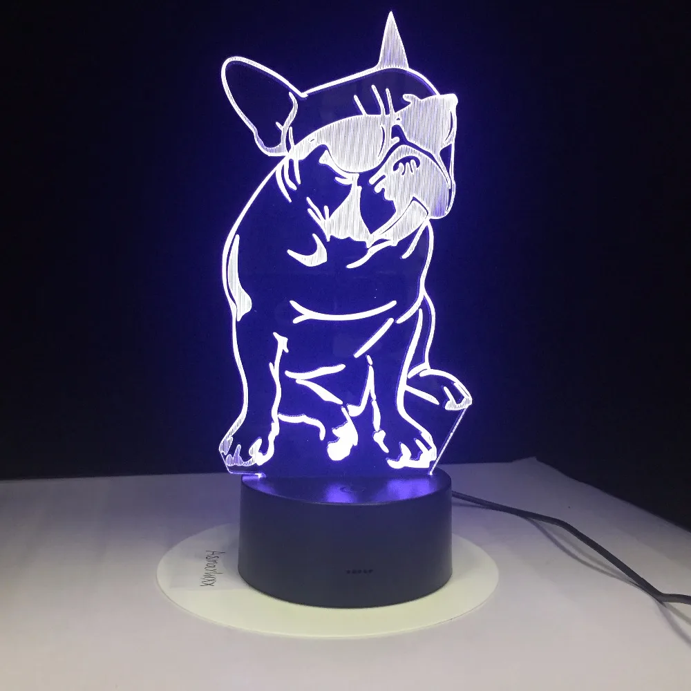 Fashion Cool Dog 3d Lamp 7 Color Led Night Lamps For Kids Touch Led Usb Table Lampara Lampe Baby Sleeping Nightlight Drop Ship 
Fashion Cool Dog 3d Lamp 7 Color Led Night Lamps For Kids Touch Led Usb Table Lampara Lampe Baby Sleeping Nightlight Drop Ship