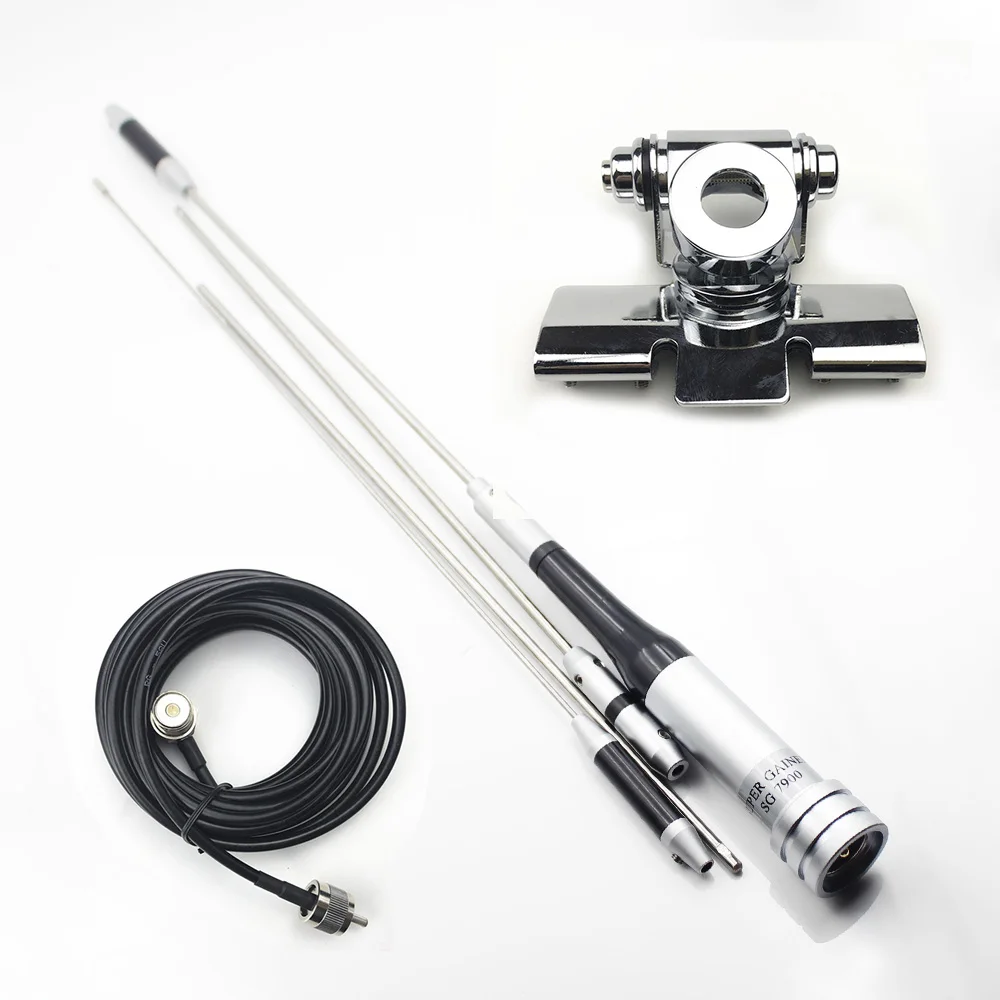 DIAMOND Antenna for Car Radio SG7900+Antenna Mount+5 METERS CABLE U/V Dualband SG-7900 Mobile Antenna 144/430Mhz High dBi
DIAMOND Antenna for Car Radio SG7900+Antenna Mount+5 METERS CABLE U/V Dualband SG-7900 Mobile Antenna 144/430Mhz High dBi