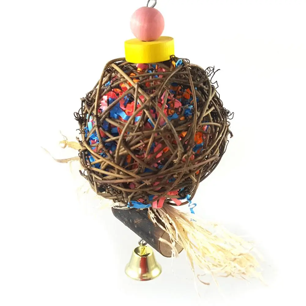 Bird Swing Toys For Bird Cage Perches Swing Hanging Chewing Rattan Toys For Conures Parrots Parakeets Cockatiels Macaws Finches
Bird Swing Toys For Bird Cage Perches Swing Hanging Chewing Rattan Toys For Conures Parrots Parakeets Cockatiels Macaws Finches