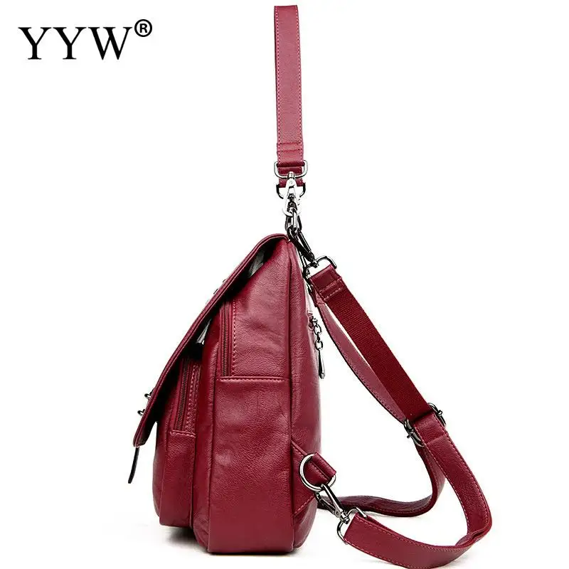 YYW Pu Leather Backpack Women Cheap Fashion Solid Black Laptop Bags Rucksack School Travel Bag Brand Backpack Mochila Masculina
YYW Pu Leather Backpack Women Cheap Fashion Solid Black Laptop Bags Rucksack School Travel Bag Brand Backpack Mochila Masculina