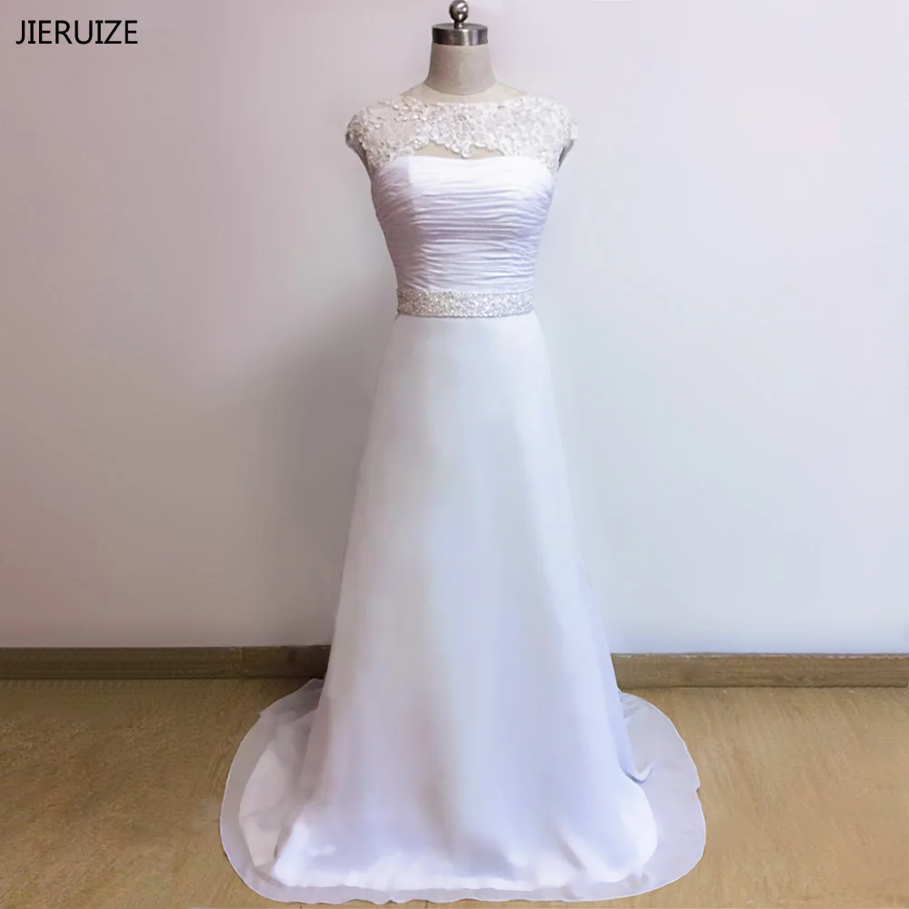 Белое шифоновое пляжное свадебное платье JIERUIZE с бусинами и рукавами-крылышками
Белое шифоновое пляжное свадебное платье JIERUIZE с бусинами и рукавами-крылышками