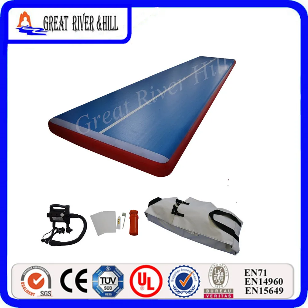 Inflatable air track for gymnastic inflatable tumble mat with free Pumb and repair kit 6m x 2m
Inflatable air track for gymnastic inflatable tumble mat with free Pumb and repair kit 6m x 2m