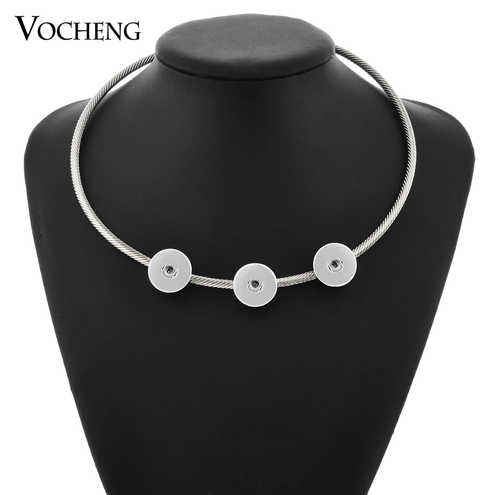Wholesale 10pcs/lot Vocheng Metal Snap Button Torques 18mm Charm Choker Necklace NN-407*10 Free Shipping
Wholesale 10pcs/lot Vocheng Metal Snap Button Torques 18mm Charm Choker Necklace NN-407*10 Free Shipping