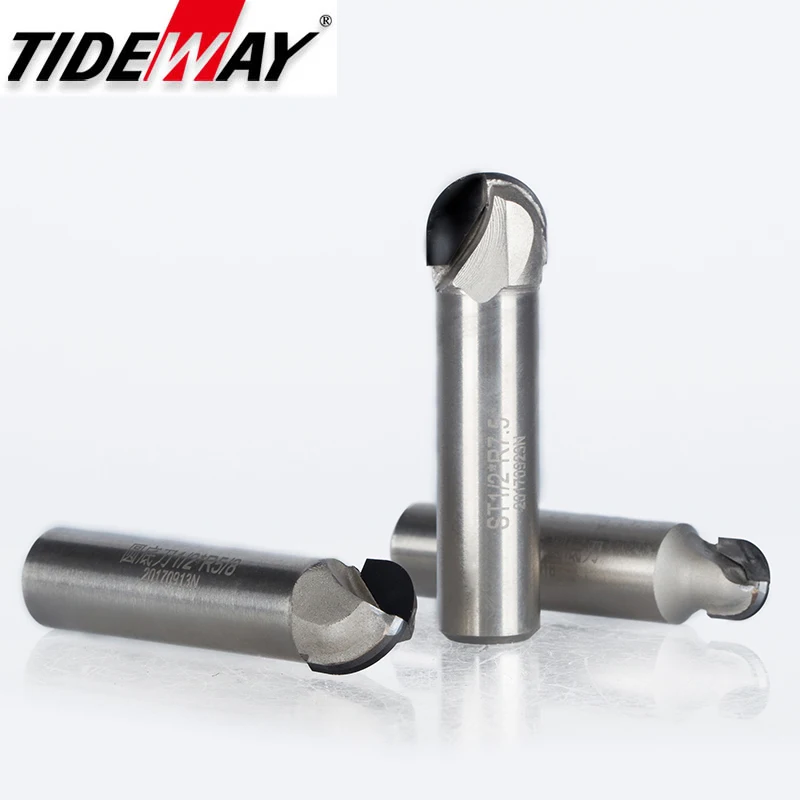 Tideway 1 шт. Алмазная круглая кожуха фреза PCD CVD Концевая инструменты для резки