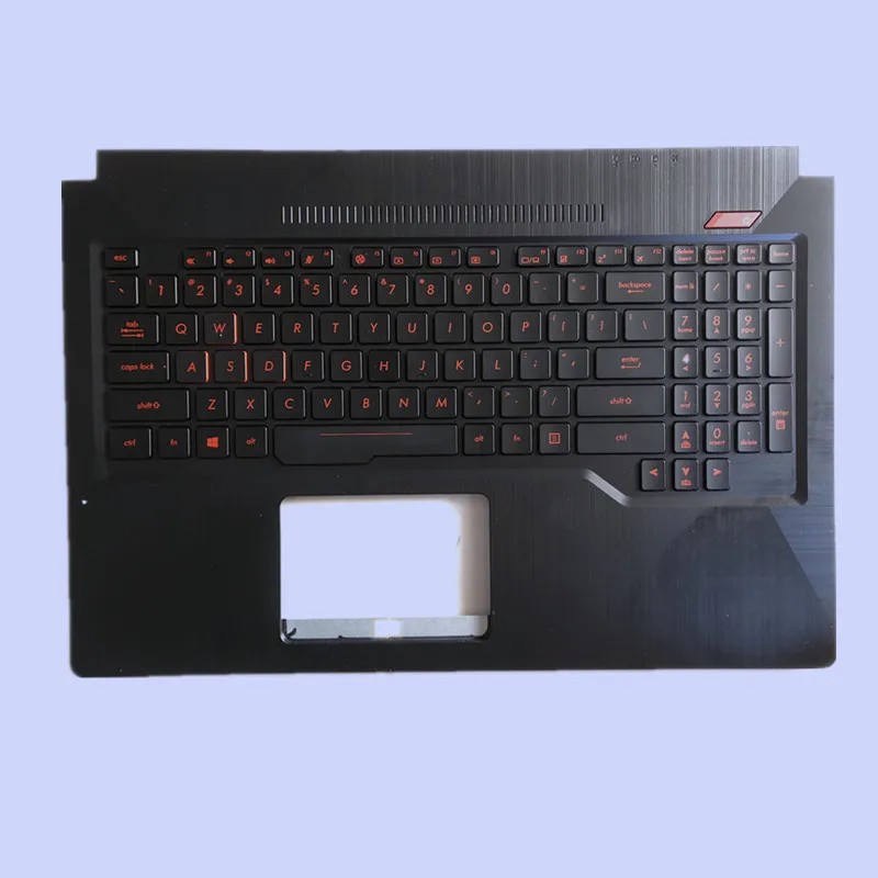 98%NEW Original laptop Laptop Palmrest with US Standard Keyboard For ASUS FX503 FX503VD FX63VD with Backlinght
98%NEW Original laptop Laptop Palmrest with US Standard Keyboard For ASUS FX503 FX503VD FX63VD with Backlinght