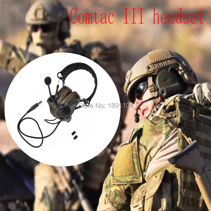 Z-TAC Tactical C3 Dual Channel Pickup Noise Reduction Headset Comtac III Headset Airsoft Hunting Earphone
Z-TAC Tactical C3 Dual Channel Pickup Noise Reduction Headset Comtac III Headset Airsoft Hunting Earphone
