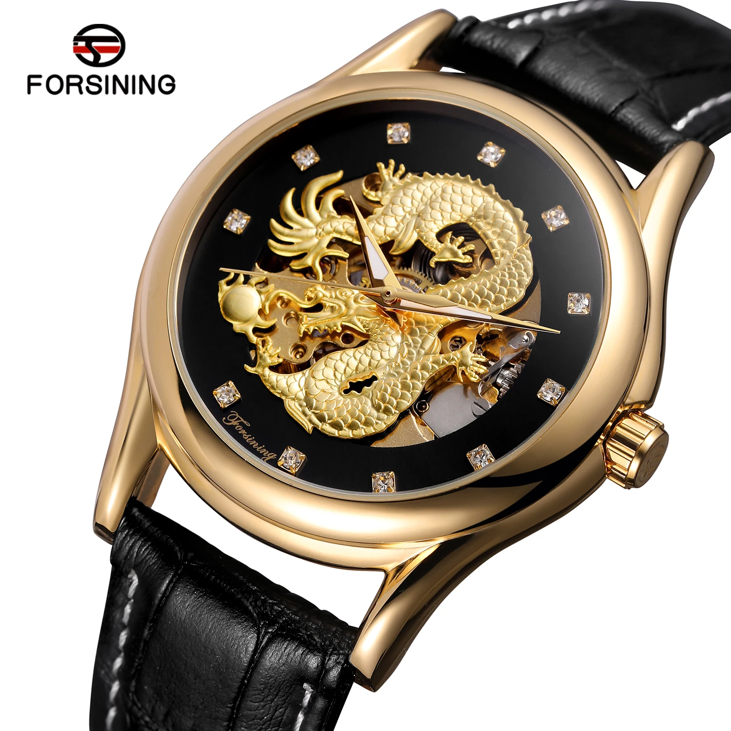 Fashion Forsining Top Brand Golden China Dragon Design Brown Leather Casual Design Men Mechanical Watch Luxury Automatic Analog
Fashion Forsining Top Brand Golden China Dragon Design Brown Leather Casual Design Men Mechanical Watch Luxury Automatic Analog