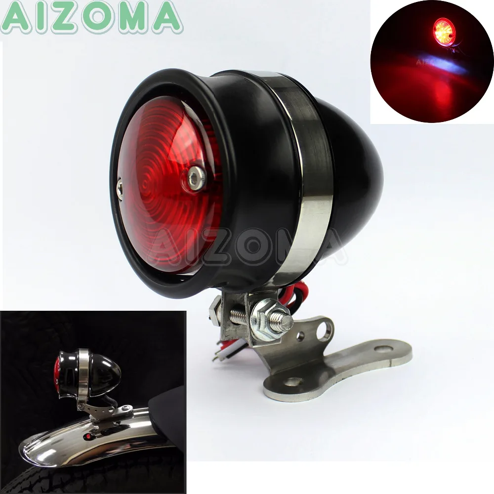 Vintage Motorcycle LED Taillights Brake Stop Taillamp CNC Aluminum License Plate Light For Harley Cafe Racer Bobber XS650
Vintage Motorcycle LED Taillights Brake Stop Taillamp CNC Aluminum License Plate Light For Harley Cafe Racer Bobber XS650