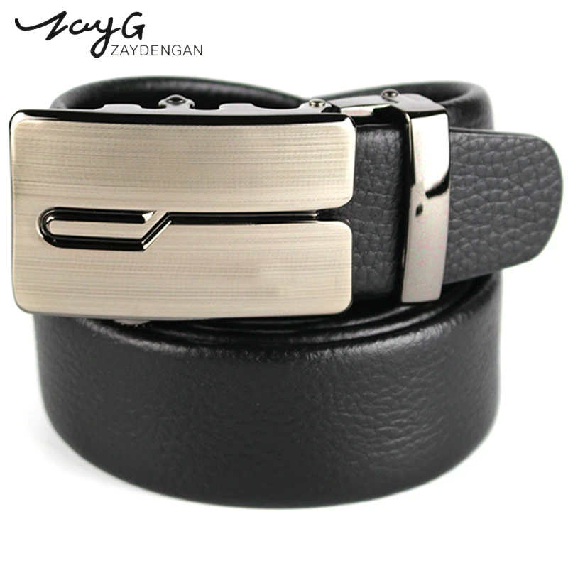ZAYG Men Genuine metal Automatic Steel Buckle Men Cowhide Alloy Buckle Belt Men's Leather Leisure Belt Businessman Classic Belt
ZAYG Men Genuine metal Automatic Steel Buckle Men Cowhide Alloy Buckle Belt Men's Leather Leisure Belt Businessman Classic Belt