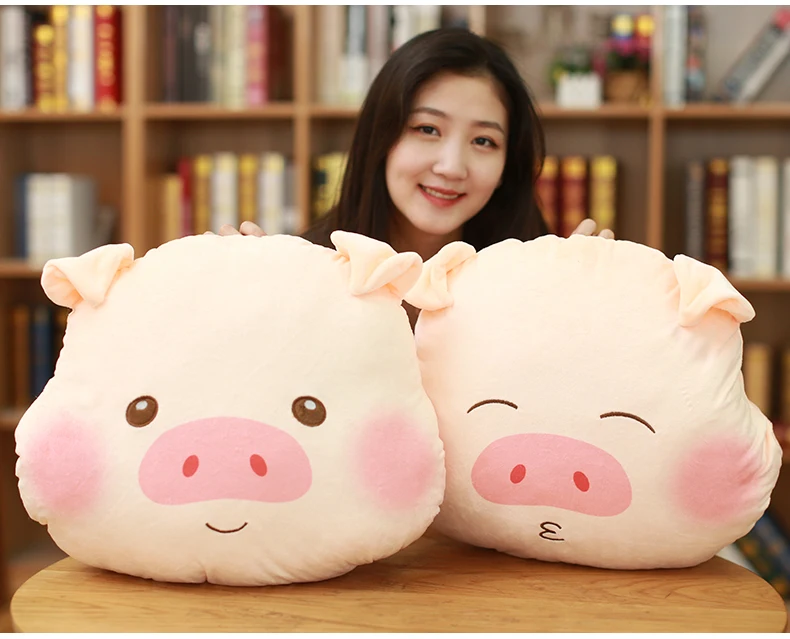 Azoo cute plush toy cartoon pig cushion blanket funny expressions piggy doll children girls birthday Christmas gift
Azoo cute plush toy cartoon pig cushion blanket funny expressions piggy doll children girls birthday Christmas gift
