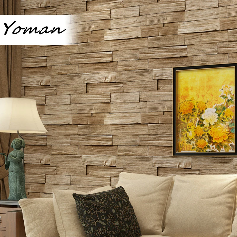 PVC Wallpapers 10M Modern 3D Wallpapers For Living Room Vintage Brick Stone Wall Papers Home Decor Bedroom Rolls Woods Stock
PVC Wallpapers 10M Modern 3D Wallpapers For Living Room Vintage Brick Stone Wall Papers Home Decor Bedroom Rolls Woods Stock