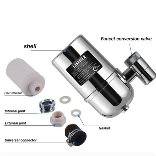 Faucet Water Filter For Kitchen Sink Or Bathroom Mount Filtration Tap Purifier
Faucet Water Filter For Kitchen Sink Or Bathroom Mount Filtration Tap Purifier