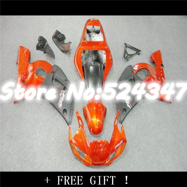Nn-Orange black fairings for YZF-R6 98-02 YZF R6 98 99 00 01 02 YZF 600 R6 1998 1999 2000 2001 2002 fairing kits for Yamaha
Nn-Orange black fairings for YZF-R6 98-02 YZF R6 98 99 00 01 02 YZF 600 R6 1998 1999 2000 2001 2002 fairing kits for Yamaha