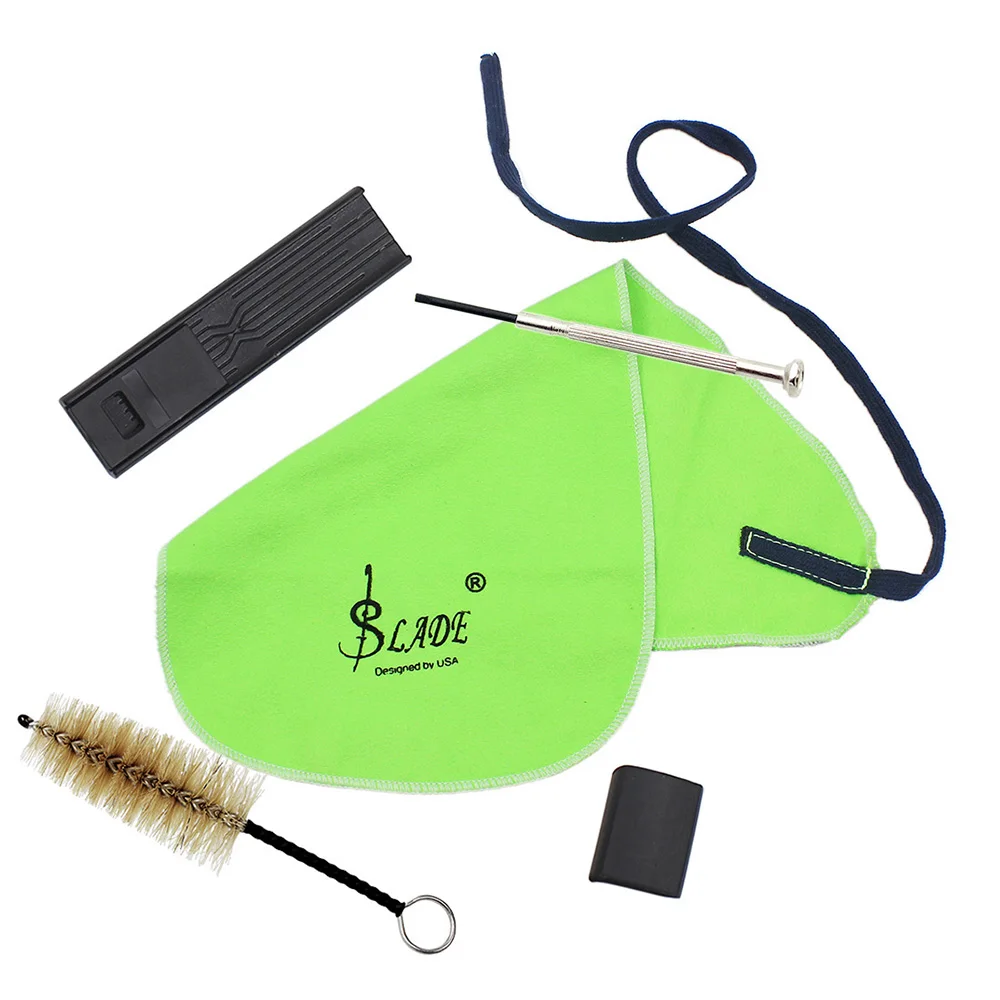 Maintenance Cleaning Care Kit Set for Saxophone Clarinet Flute with Mouthpiece Brush Cleaning Cloth Thumb Pad Case Screwdriver
Maintenance Cleaning Care Kit Set for Saxophone Clarinet Flute with Mouthpiece Brush Cleaning Cloth Thumb Pad Case Screwdriver