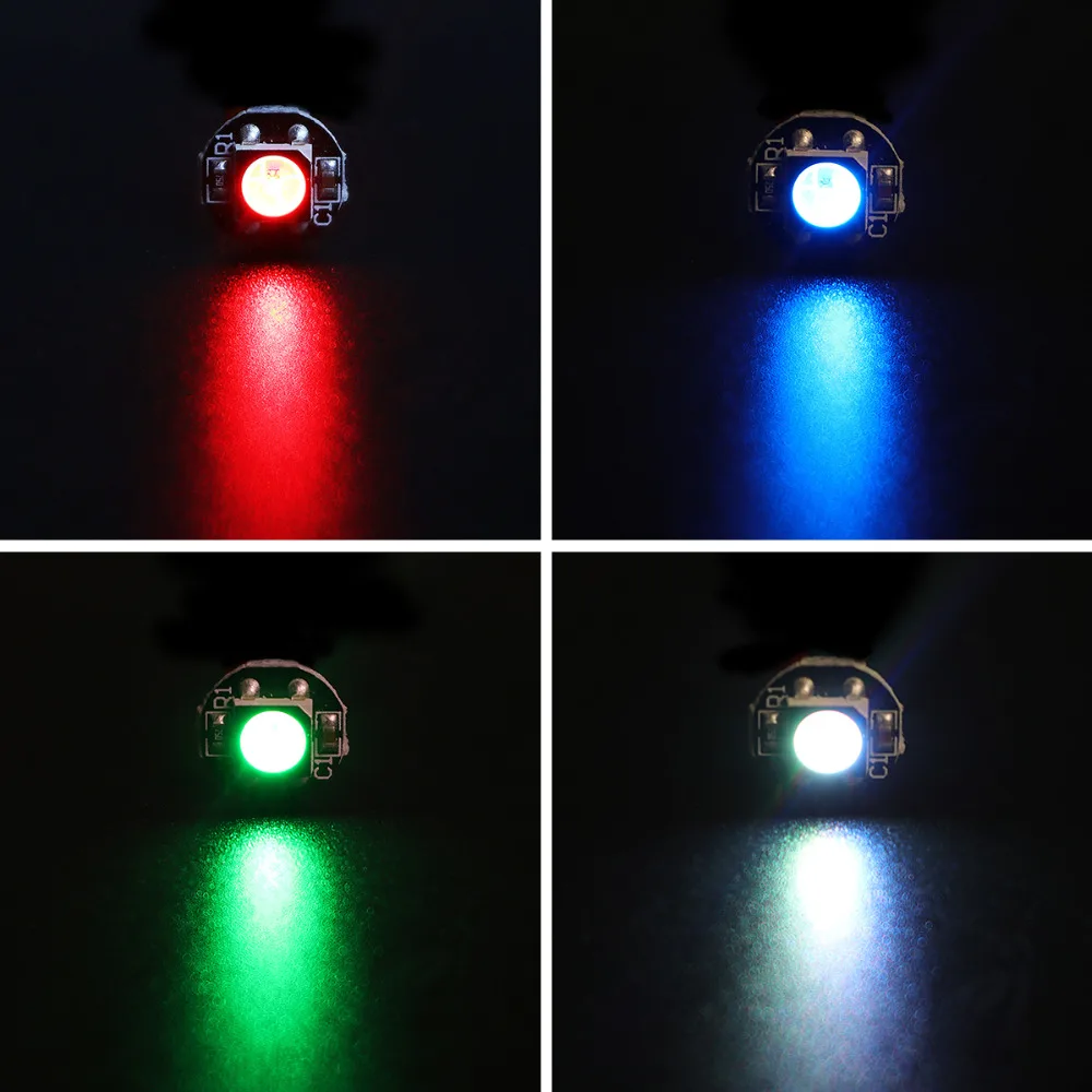 5050 SMD Prewired WS2812B SK6812 RGB светодиодный чипы индивидуально адресуемых Черный PCB