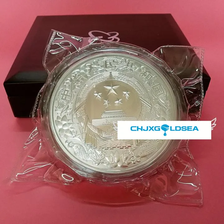 2013 Chinese snake year commemorative plated silver 1kg with COA and box for coin gift present
2013 Chinese snake year commemorative plated silver 1kg with COA and box for coin gift present