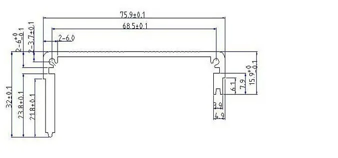 10 pcs/lot Electronical orject box case diy aluminum material pcb instrument box shell project box46(H)x76(W)x106(L) mm
10 pcs/lot Electronical orject box case diy aluminum material pcb instrument box shell project box46(H)x76(W)x106(L) mm