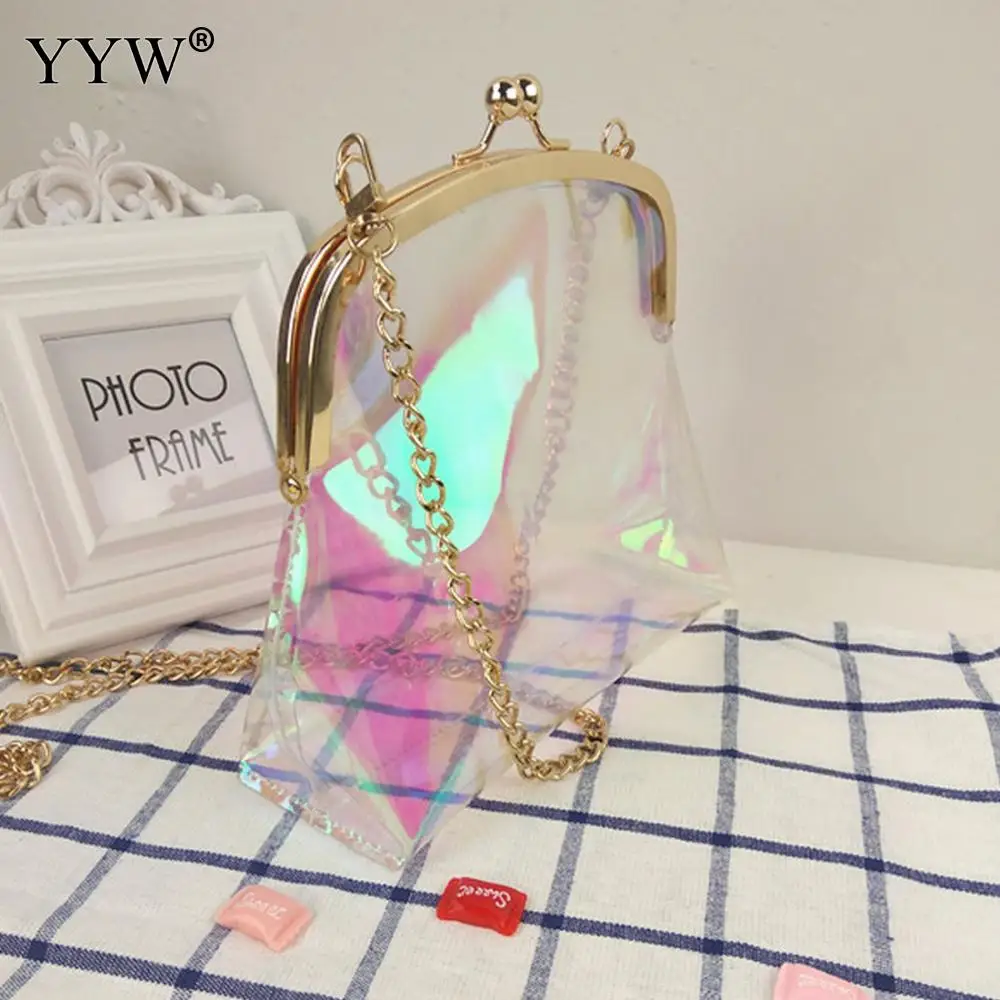 YYW PVC Laser Women Shoulder Bags Chain Transparent Bag New Arrival waterproof Crossbody Bags Brand Wedding Bag Bolsas
YYW PVC Laser Women Shoulder Bags Chain Transparent Bag New Arrival waterproof Crossbody Bags Brand Wedding Bag Bolsas