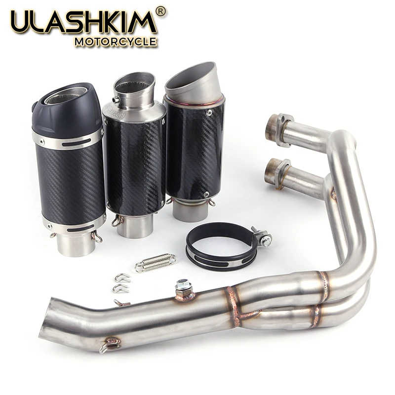 MT07 FZ07 Motorcycle carbon fiber Exhaust full System middle Pipe Connector slip on Mid Link Pipe FOR YAMAHA MT-07 FZ-07 2014-17
MT07 FZ07 Motorcycle carbon fiber Exhaust full System middle Pipe Connector slip on Mid Link Pipe FOR YAMAHA MT-07 FZ-07 2014-17