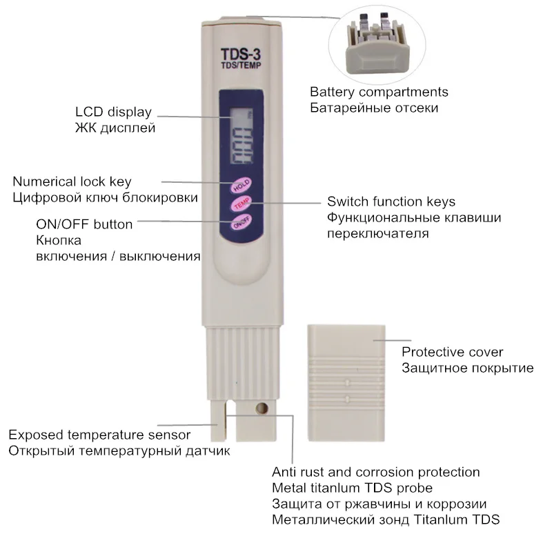 100pcs/lot Digital PH Meter Pool Water Aquarium Hydroponic Tool with Filter Measuring Water Quality Purity TDS Test 32% off
100pcs/lot Digital PH Meter Pool Water Aquarium Hydroponic Tool with Filter Measuring Water Quality Purity TDS Test 32% off