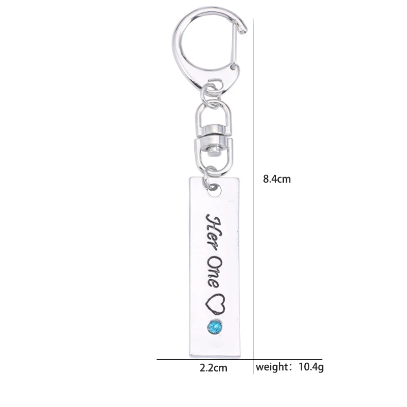 2 Piece Set / Fashion Set Her Only Couple Couple Keychain Engraving Letters Crystal Love Key Chain Valentine's Day Gift Jewelry
2 Piece Set / Fashion Set Her Only Couple Couple Keychain Engraving Letters Crystal Love Key Chain Valentine's Day Gift Jewelry