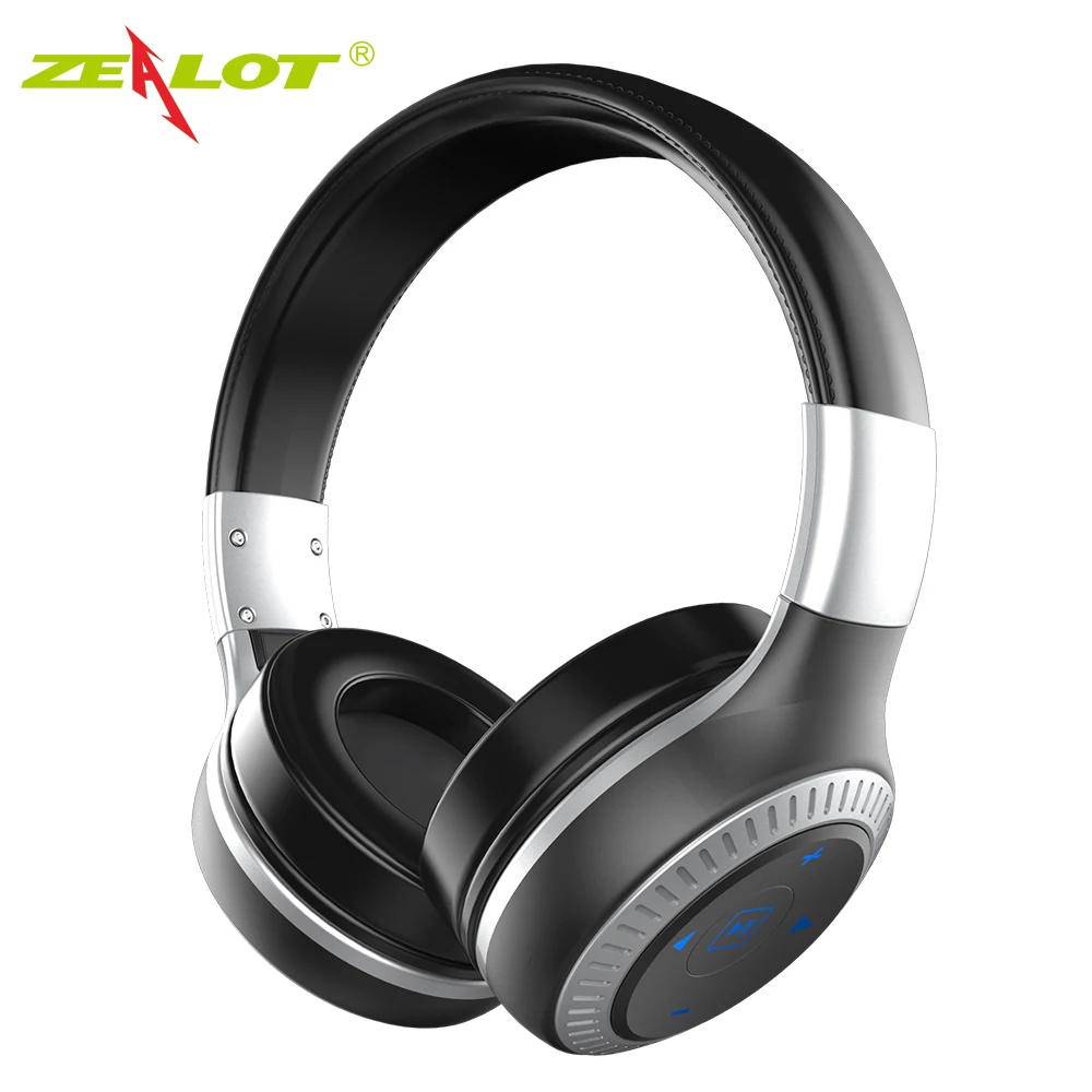 Беспроводная Bluetooth гарнитура ZEALOT B20 с HD звуком басовые стереонаушники микрофоном